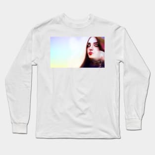 Digital Lady (Psychedelic Life). Long Sleeve T-Shirt